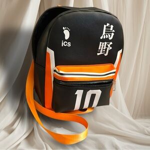 Haikyu!! Crunchyroll Bioworld Mini Backpack Anime good condition, great gift
